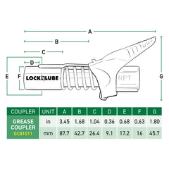 LockNLube offers a best-built warranty for peace of mind.