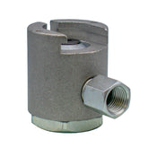 LockNLube Button Head Coupler—5/8 inch connection for rapid grease flow.