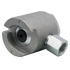 LockNLube Button Head Coupler—1/8 FNPT connection for reliable high-pressure use.