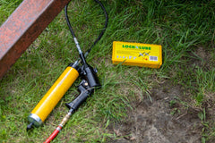 LockNLube multi-tools enable quick removal and installation of fittings.