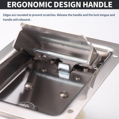 Loclink ATV UTV storage lock protects equipment during off-road trips.