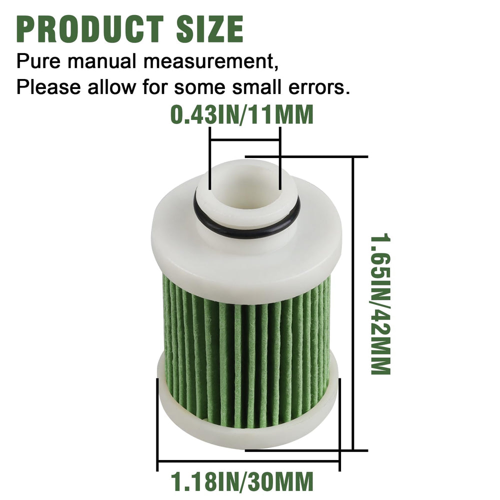 LOCOPOW filter cartridge detail emphasizing durable plastic construction.