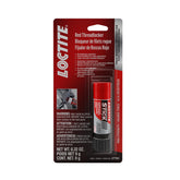 Loctite Red threadlocker stick with front label for quick identification and strong fastening.