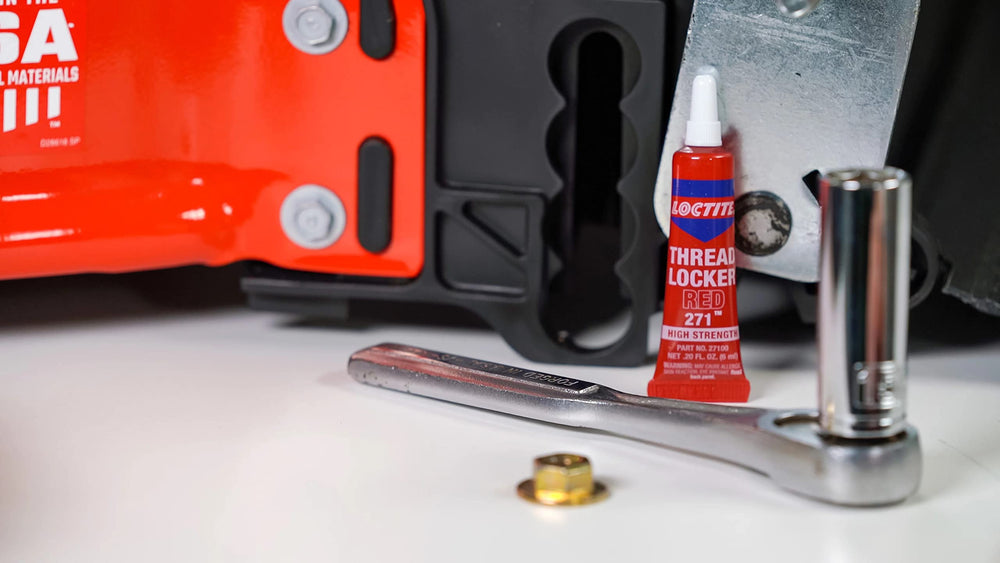 Loctite Threadlocker Red 271 engine application securing valve covers and pumps