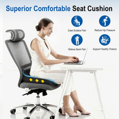 Lofty Aim car seat cushion non-slip base keeps cushion secure during driving.