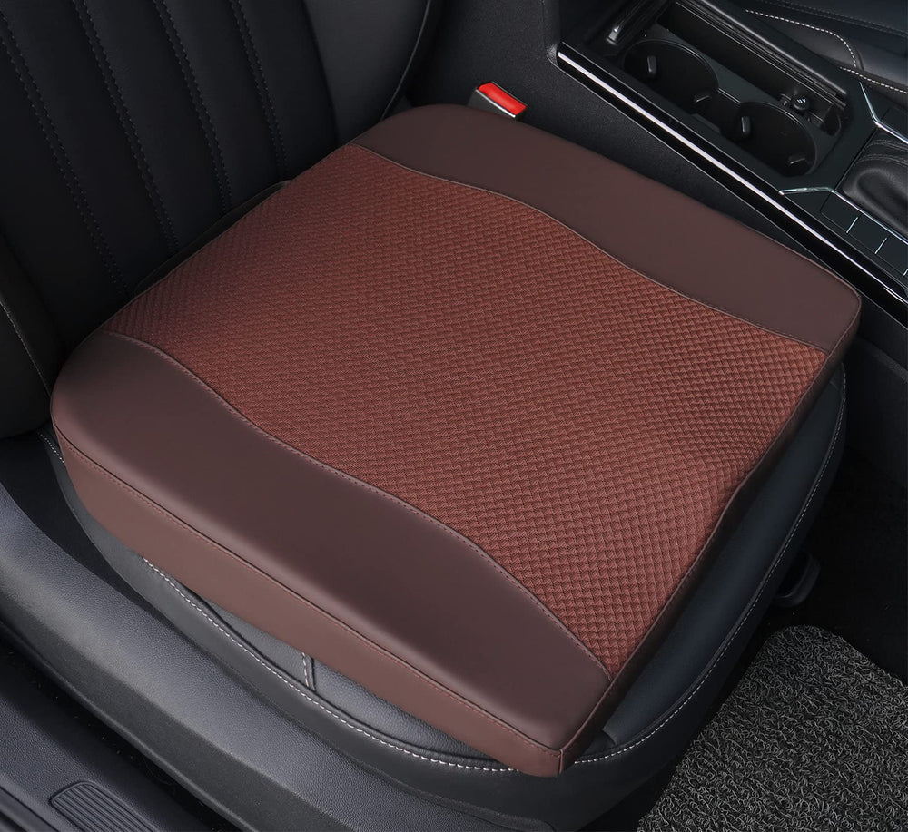 Lofty Aim car seat cushion with W-shape supports posture during long drives