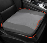 Lofty Aim car seat cushion with W-shaped design for better posture and comfort.