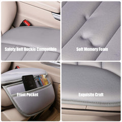 Lofty Aim non-slip bottom keeps cushion secure during driving.