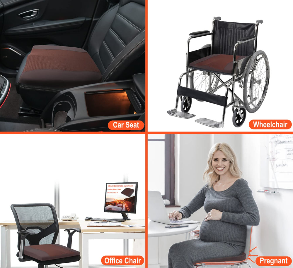 Lofty Aim cushion fits office chairs for better seating alignment