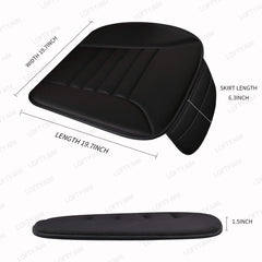Lofty Aim Premium Car Seat Cushion soft breathable fabric enhances comfort in all seasons.