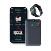 LogicBlue LevelMateMAX shows gyroscope leveling on the go for RVs