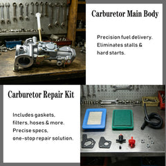Loiezuir carburetor gaskets set included for Briggs and Stratton.