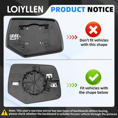 LOIYLLEN heated mirror glass panel delivers fog-free viewing