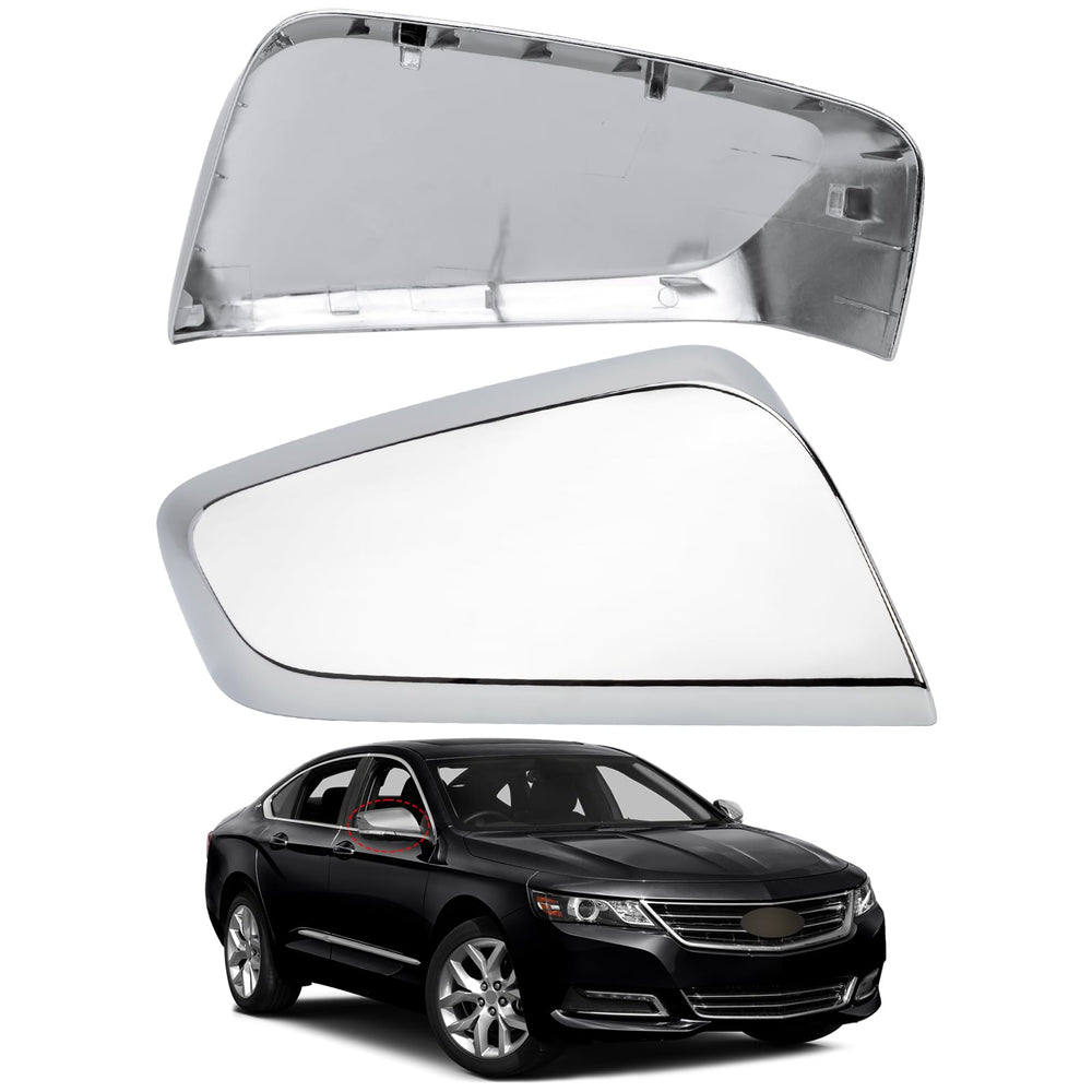 LOIYLLEN Impala chrome passenger side mirror cover adds durability with a premium finish.