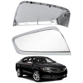 LOIYLLEN Impala chrome passenger side mirror cover adds durability with a premium finish.
