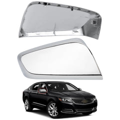 LOIYLLEN Impala chrome passenger side mirror cover adds durability with a premium finish.