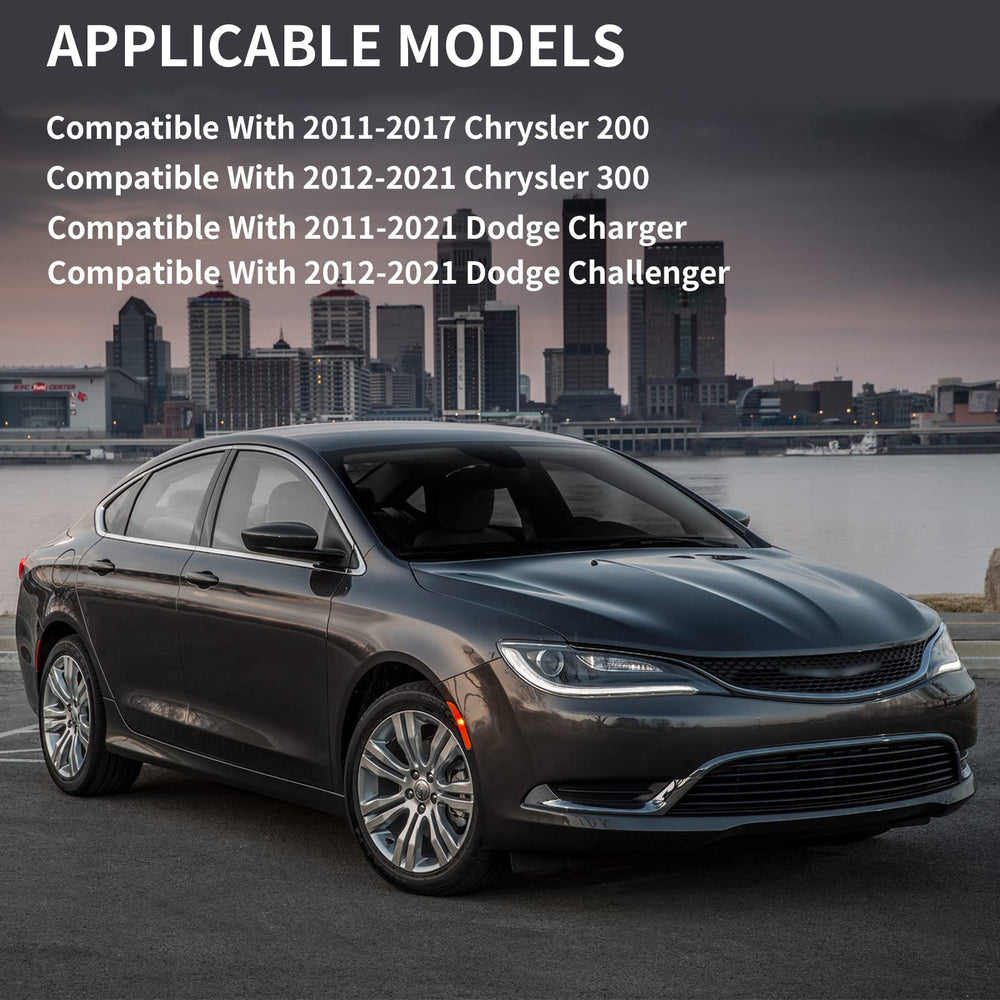 LOIYLLEN convex heated mirror glass replacement improves visibility across models