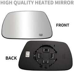 LOIYLLEN convex mirror glass provides a clearer view of traffic for highway driving.