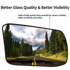 LOIYLLEN right side mirror glass with heating function for defogging and de-ice.