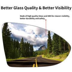 LOIYLLEN passenger mirror replacement improves daytime/night visibility for safer driving