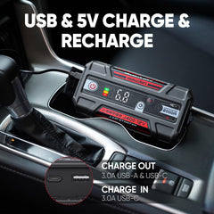 LOKITHOR J400 in-use demonstrates reliable jump starts for up to 8.0L gas engines
