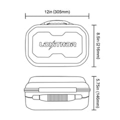 LOKITHOR JA-Series EVA protection case waterproof and dustproof for travel.