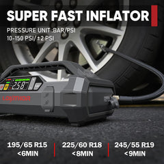 LOKITHOR JA300 safety indicators show real-time vehicle electrical status