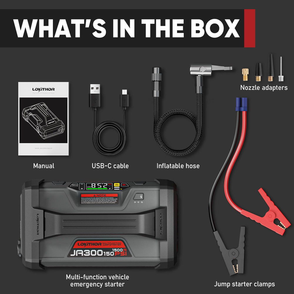 LOKITHOR JA300 compact carry case for easy storage
