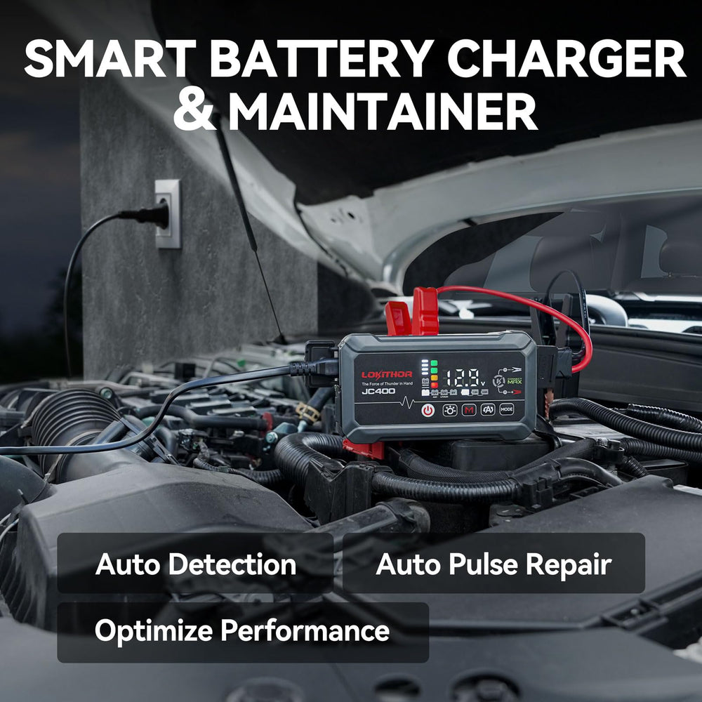 Lokithor JC400 three output currents for flexible vehicle charging