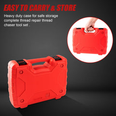Loksun carrying case keeps all components organized for on-site use.