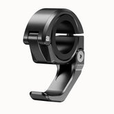 LOKTENWO aluminum helmet hook on handlebars offers secure, space-saving storage.