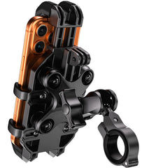 LOKTENWO anti-theft design keeps the mount secure on the handlebar.