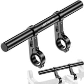 LOKTENWO bike handlebar extender adds 300mm of mounting space for accessories.