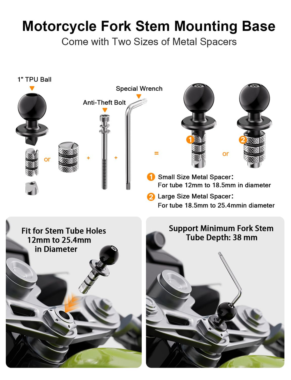 Loktenwo vibration dampener close up reduces road jiggle on phone