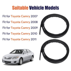 LoloWheat Camry roof drip molding right side with secure plug-and-play fit