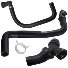 LoloWheat upper radiator hose Y-connector kit shown for clear cooling path and engine balance