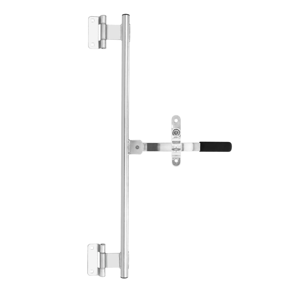 Lonffery 36in trailer latch front view with rugged construction for secure closures.