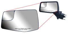 Longling convex blind-spot glass enhances rear-side visibility on Silverado/Sierra.