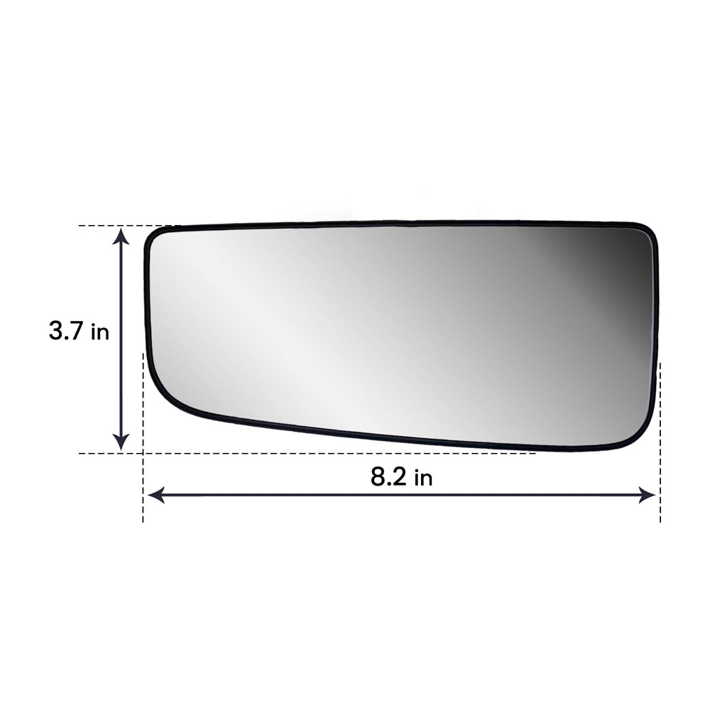 LONGLING heated tow mirror glass stays clear in rain and cold.