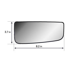 Longling convex glass mirror for Ford towing mirrors.