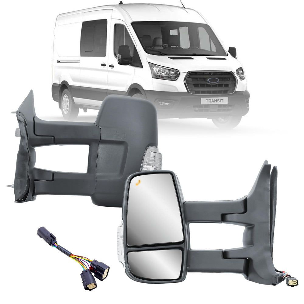 LONGLING Transit driver mirror extension provides a wider left view for safer maneuvers.