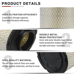 Lonsda Polaris ACE 500-570 air filter guards carburetor from dirt.