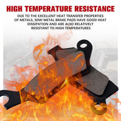Lonsda front brake pad for Can-Am Outlander 1000 – confident braking control.