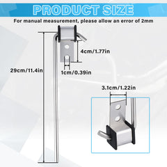 Lonsda exhaust hanger with 3/8-inch rod and 11-inch length for strong support
