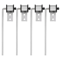 Lonsda universal exhaust hanger rod full set of four for flexible mounting