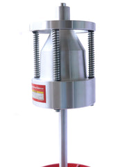 Lonshenno bubble wheel balancer aluminum head demonstrates precise self-aligning capability.