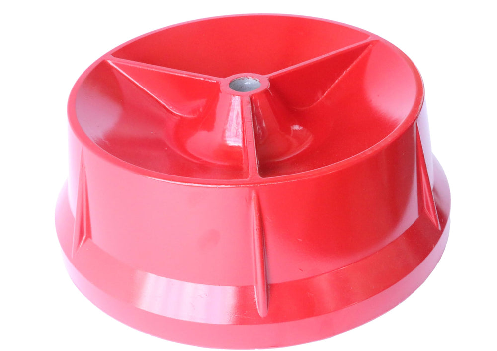 Lonshenno bubble wheel balancer base red finish emphasizes rust resistance and stability.
