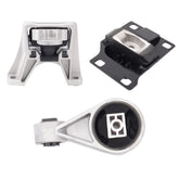 Loongrie engine mount set 3 front view, durable replacement for Transit and Focus.