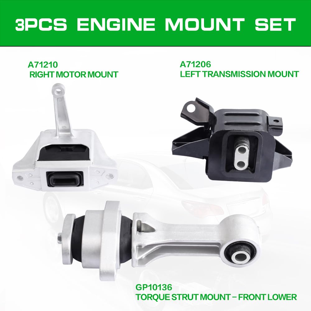 Loongrie transmission mount side view highlights solid fit for Elantra models.