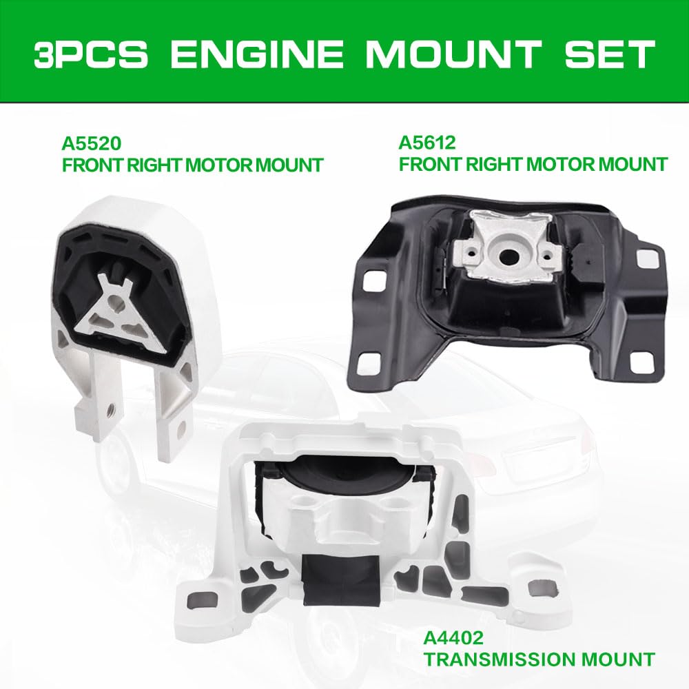 Loongrie transmission mount kit side view highlighting durable construction for smooth transfers.